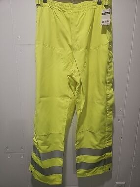 NWT Carhartt High-Visibility Lime Safety Work Pants for Men LARGE